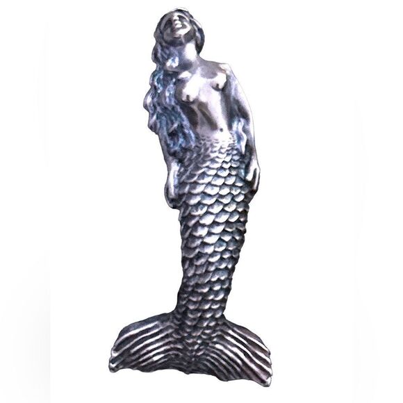 Vintage new in box C.A. Daniel’s -Cintika collectible silver mermaid razor - Picture 1 of 6